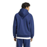 Felpa Uomo Adidas Essentials Blu Scuro Bianco | NonSoloSport
