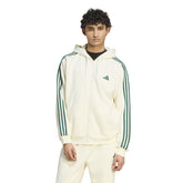Felpa Uomo Adidas Essentials Bianco Verde | NonSoloSport