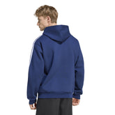 Felpa Uomo Adidas Essentials Blu Scuro Bianco | NonSoloSport