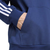 Felpa Uomo Adidas Essentials Blu Scuro Bianco | NonSoloSport