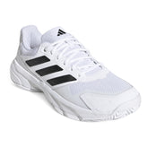 Scarpa da Tennis Uomo Adidas Courtjam Control 3 Bianco Nero | NonSoloSport