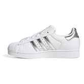 Sneakers Donna Adidas Superstar II Bianco Argento | NonSoloSport