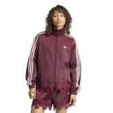 Felpa Donna Adidas Firebird Bordeaux | NonSoloSport
