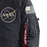 Alpha Industries Bomber Ma-1 Nasa Reflective Uomo Nero | NonSoloSport