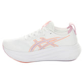 Scarpa da Running Donna Asics Gel-Nimbus 27 Bianco Rosa | NonSoloSport
