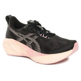 Scarpa da Running Donna Asics Novablast 5 Nero Rosa | NonSoloSport