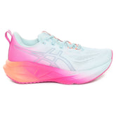 Scarpa da Running Donna Asics Novablast 5 Sunny Sizzle Azzurro Rosa | NonSoloSport