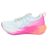 Scarpa da Running Donna Asics Novablast 5 Sunny Sizzle Azzurro Rosa | NonSoloSport