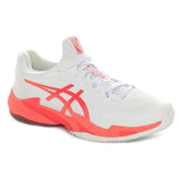 Scarpa da Tennis Uomo Asics Court FF 3 Novak Clay Bianco Rosso | NonSoloSport