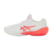 Scarpa da Tennis Uomo Asics Court FF 3 Novak Clay Bianco Rosso | NonSoloSport