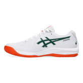 Scarpa da Padel Uomo Asics Gel-Dedicate 9 Bianco Verde | NonSoloSport
