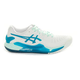 Scarpa da Tennis Donna Asics Gel-Resolution 9 Bianco Azzurro | NonSoloSport