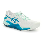 Scarpa da Tennis Donna Asics Gel-Resolution 9 Bianco Azzurro | NonSoloSport