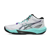 Scarpa da Volley Donna Asics Sky Elite FF MT 4 Bianco Azzurro | NonSoloSport