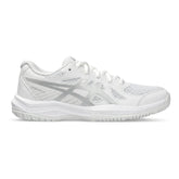 Scarpa da Volley Ragazzo Asics Upcourt 6 GS  Bianco Argento | NonSoloSport