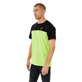 Asics T-Shirt Race SS Top Uomo Nero Verde | NonSoloSport