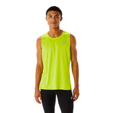 Asics Canotta Core Singlet Uomo Giallo Fluo | NonSoloSport