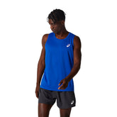 Asics T-Shirt Core Singlet Uomo Blu | NonSoloSport
