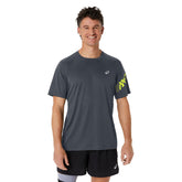 T-Shirt Uomo Asics Icon Grigio | NonSoloSport