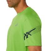 Asics T-Shirt Icon SS Uomo Verde Lime | NonSoloSport