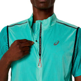 Gilet Uomo Asics Metarun Verde Acqua | NonSoloSport