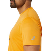 Asics T-Shirt Fujitrail Logo SS Uomo Giallo | NonSoloSport