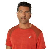Asics T-Shirt Road SS Uomo Rosso | NonSoloSport