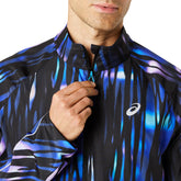 Giacca Uomo Asics Road Lite Show Packable Blu | NonSoloSport