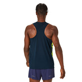 Canotta Uomo Asics Light Graphic Blu | NonSoloSport