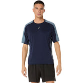 T-Shirt Uomo Asics Fujitrail Elite Blu Grigio | NonSoloSport