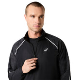 Giacca Uomo Asics Road Lite-Show Nero | NonSoloSport