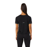 Asics T-Shirt Race Crop Top Donna Nero | NonSoloSport