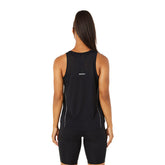 Asics Canotta Race Donna Nero | NonSoloSport