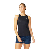 Asics Canotta Core Donna Nero | NonSoloSport