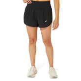 Shorts Donna Asics Road 3.5 In Nero | NonSoloSport
