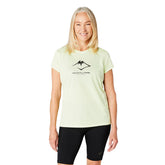 T-Shirt Donna Asics Fujitrail Logo Verde | NonSoloSport