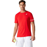 Asics T-Shirt Court M Ss Uomo Rosso | NonSoloSport