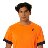 T-Shirt Uomo Asics Court Arancione | NonSoloSport