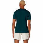 T-Shirt Uomo Asics Match Seasonal Graphic Verde | NonSoloSport