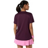 T-Shirt Donna Asics Court Viola | NonSoloSport