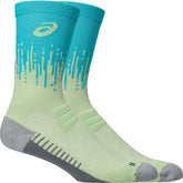 Calze Asics Performance Run Lime Azzurro | NonSoloSport