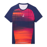 T-Shirt Uomo Australian Gradient Lines Blu | NonSoloSport