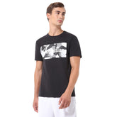 Australian T-Shirt Squared Camo Graphic Uomo Nero | NonSoloSport