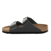 Ciabatta Birkenstock Arizona Smooth Leather Nero | NonSoloSport