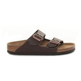 Ciabatta Birkenstock Arizona Birko Flor Marrone | NonSoloSport