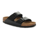Ciabatta Donna Birkenstock Arizona Birko-Flor Patent Nero | NonSoloSport