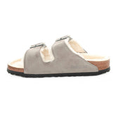 Birkenstock Arizona Shearling Donna Grigio | NonSoloSport