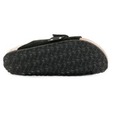 Ciabatta Uomo Birkenstock Kyoto Suede Slide Nero | NonSoloSport