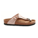 Ciabatta Birkenstock Gizeh Birko Flor Rosa Antico | NonSoloSport