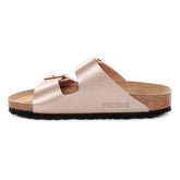 Ciabatta Donna Birkenstock Arizona Birko Flor Rosa Antico | NonSoloSport